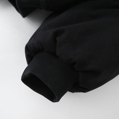 VETEMENTS 19aw Magic Tape Embroidered Flight Jacket Cotton Bomber Down Profile
