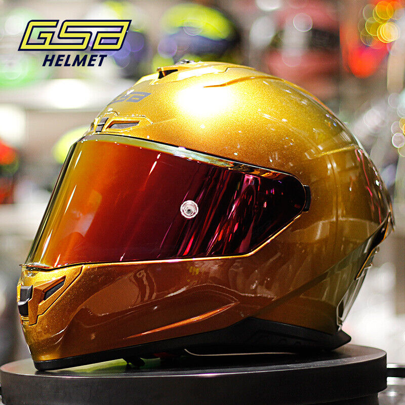 GSB361GT Motorcycle Helmet Unisex Large Spoile All-Season Full-Face Helmet 3C