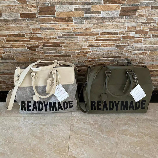 21ss Readymade Gym Travel bag Embroidered Handbag Crossbody Sling bag