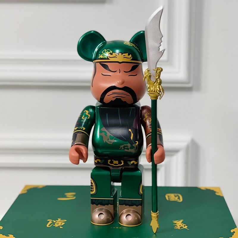 New Year Wealth Deity /BE@RBRICK 400% Violent Bear: Building Block Bear/ Figure