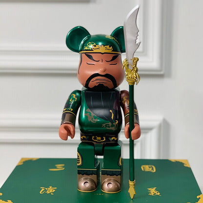New Year Wealth Deity /BE@RBRICK 400% Violent Bear: Building Block Bear/ Figure