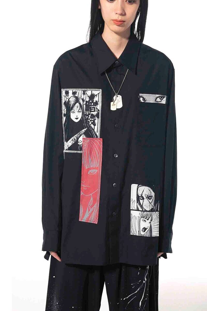 Yohji Yamamoto SYTE 21ss X Ito Junji Manga Tomie Long Sleeve Shirt