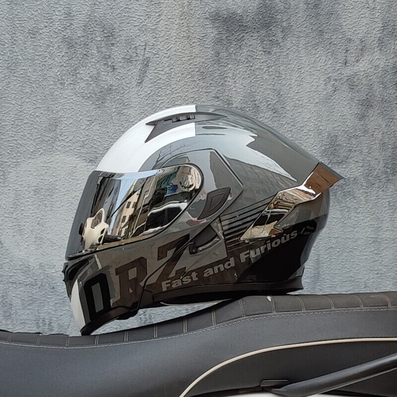 Dark-Knight / 3C DOT Full Face Dual Visors Unisex /Bluetooth Motorcycle Helmet - Size avaliable S ~ XXXL Order