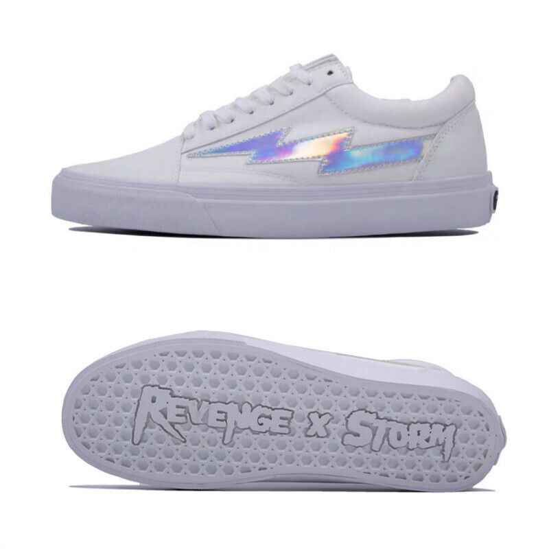 Revenge x Storm Lightning Skateboard Shoes Low-Top Canvas Shoes / Vengeful Storm - Size avaliable 35~45