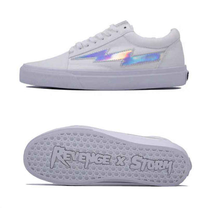 Revenge x Storm Lightning Skateboard Shoes Low-Top Canvas Shoes / Vengeful Storm - Size avaliable 35~45