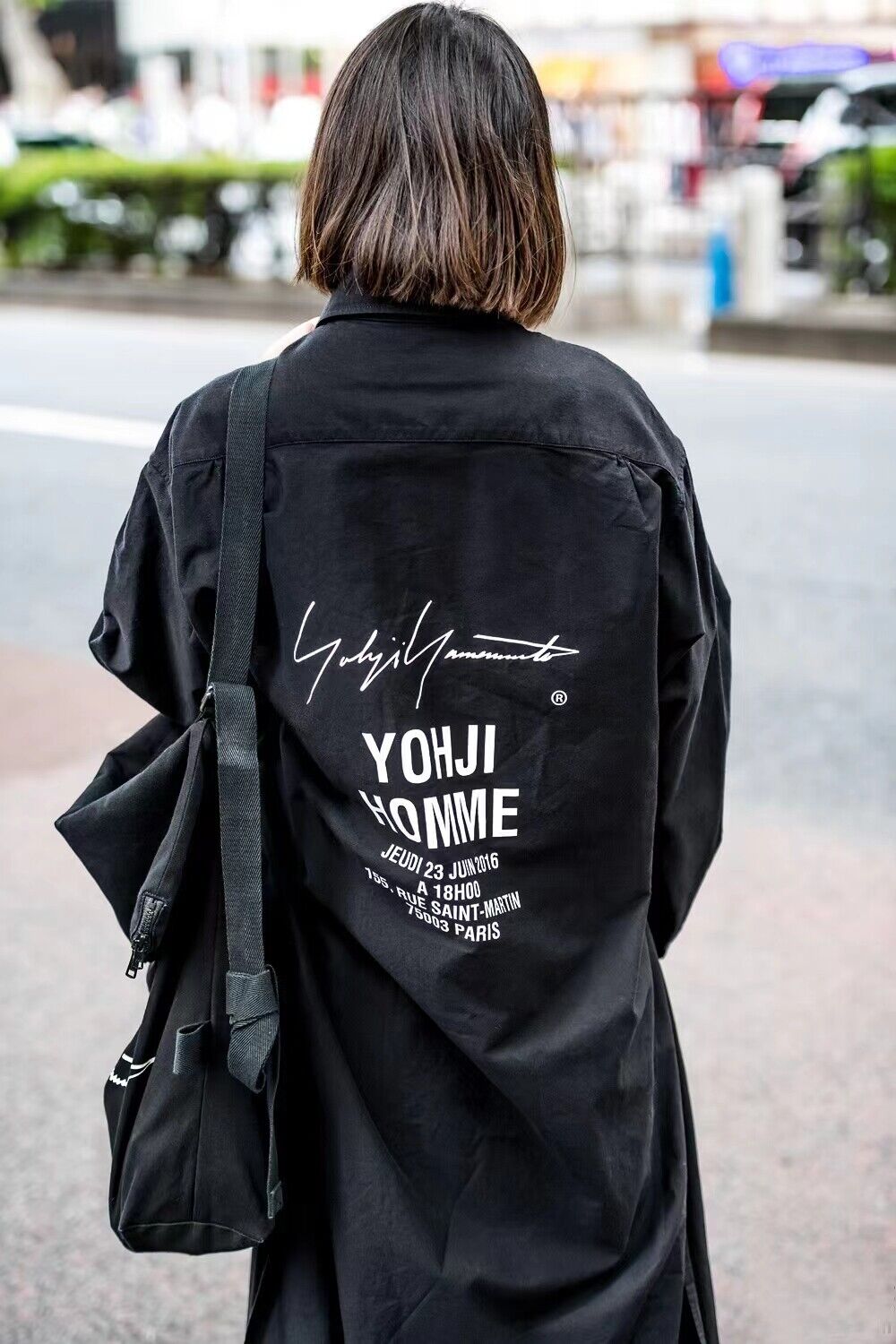 Yohji Yamamoto Coat Trench Coat Shirt Paris Runway Limited Edition