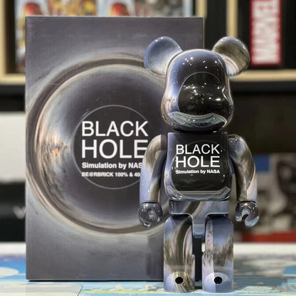 BE@RBRICK 400% Violent Bear Display: Building Block Bear/Ocean Figure Doll Gift - DM for Style