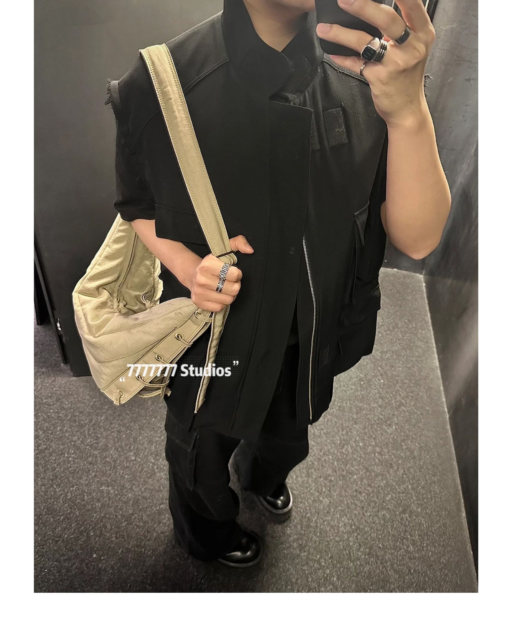 24FW LEM Horn Croissant Bag –Minimalist Casual Commuter Crossbody Large Capacity