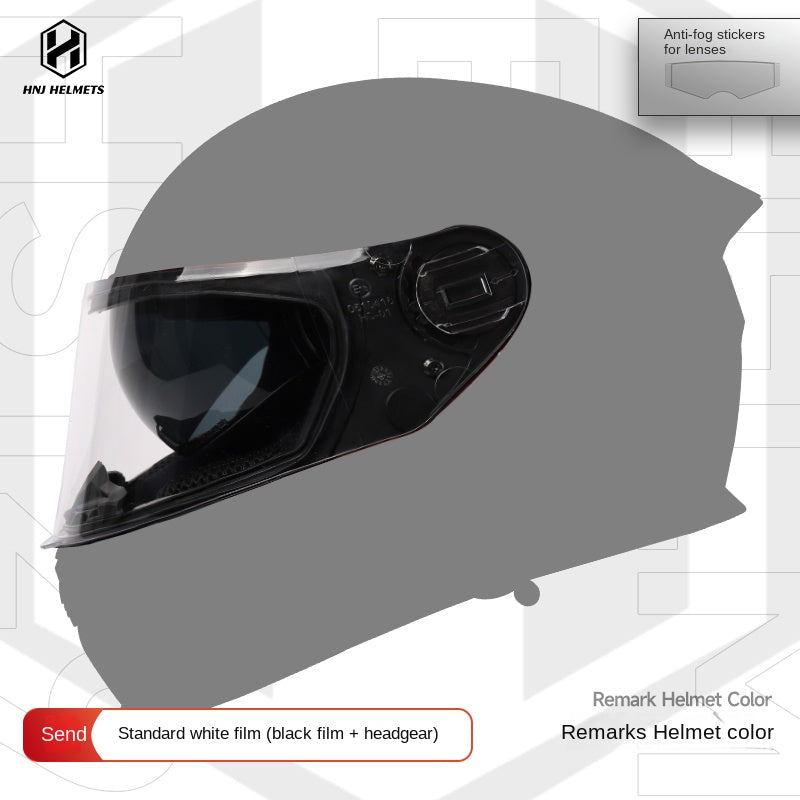 Dark Knight HNJ Motorcycle Helmet / All-Season / Bluetooth /3C DOT ECE - Anti-fog sticker / Size avaliable S ~ XXXL