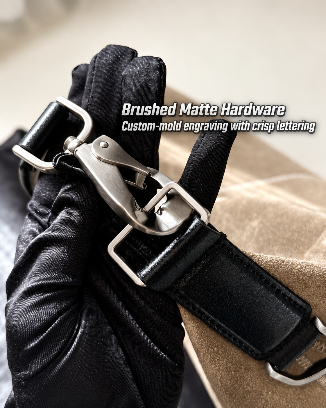 Artisanal Quiver Clip Bag - Lemaire Leather & Suede Crossbody Bucket 