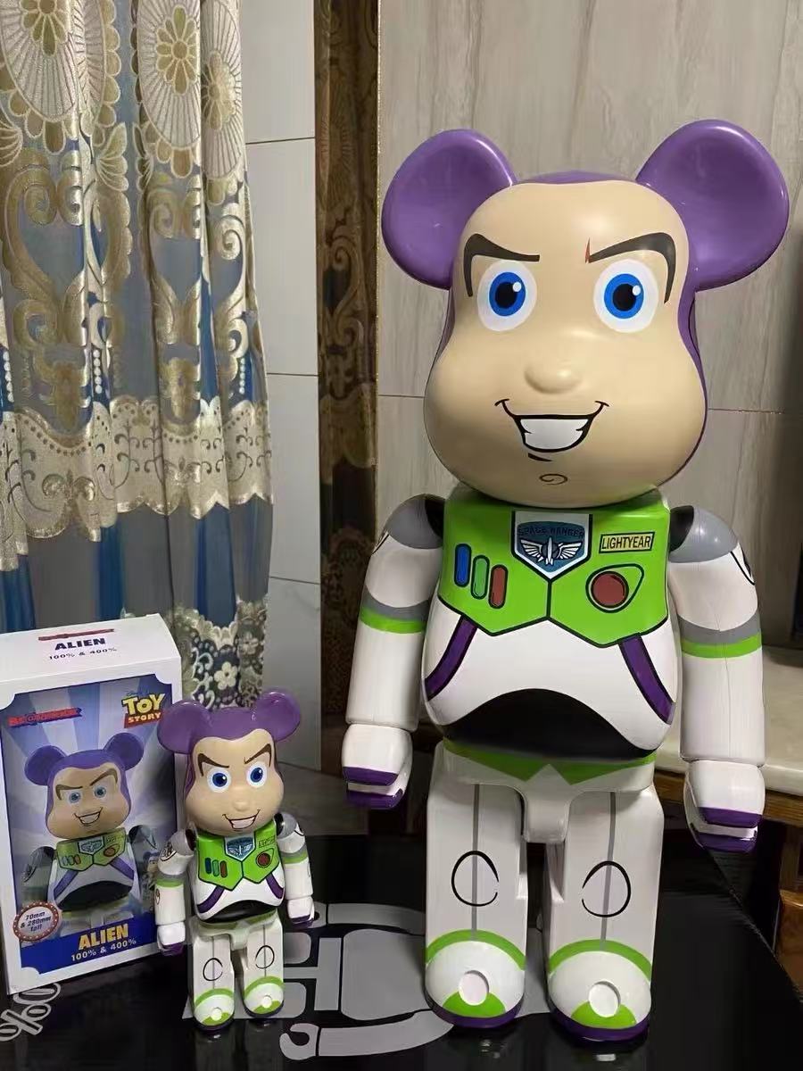 BE@RBRICK 1000% Building Block Figure 70CM | Limited Edition Collectible Bear Toy - Buzz Lightyear