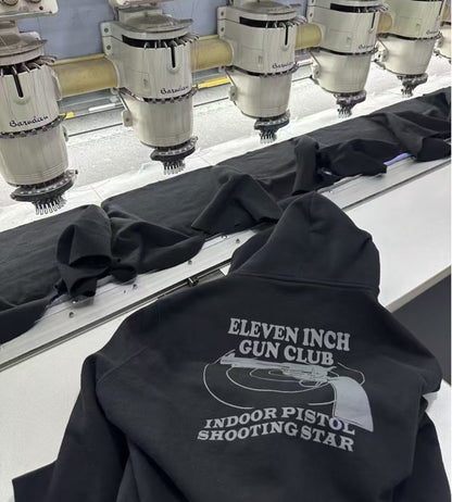 VETEMENTS 11-Inch Gun Club Zip Hoodie Jackets - Lil Uzi Vert Edition