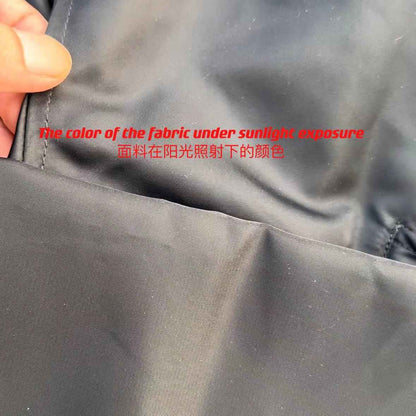 Revised Vetements Pentagram Bomber - Cropped Hooded Jacket  
