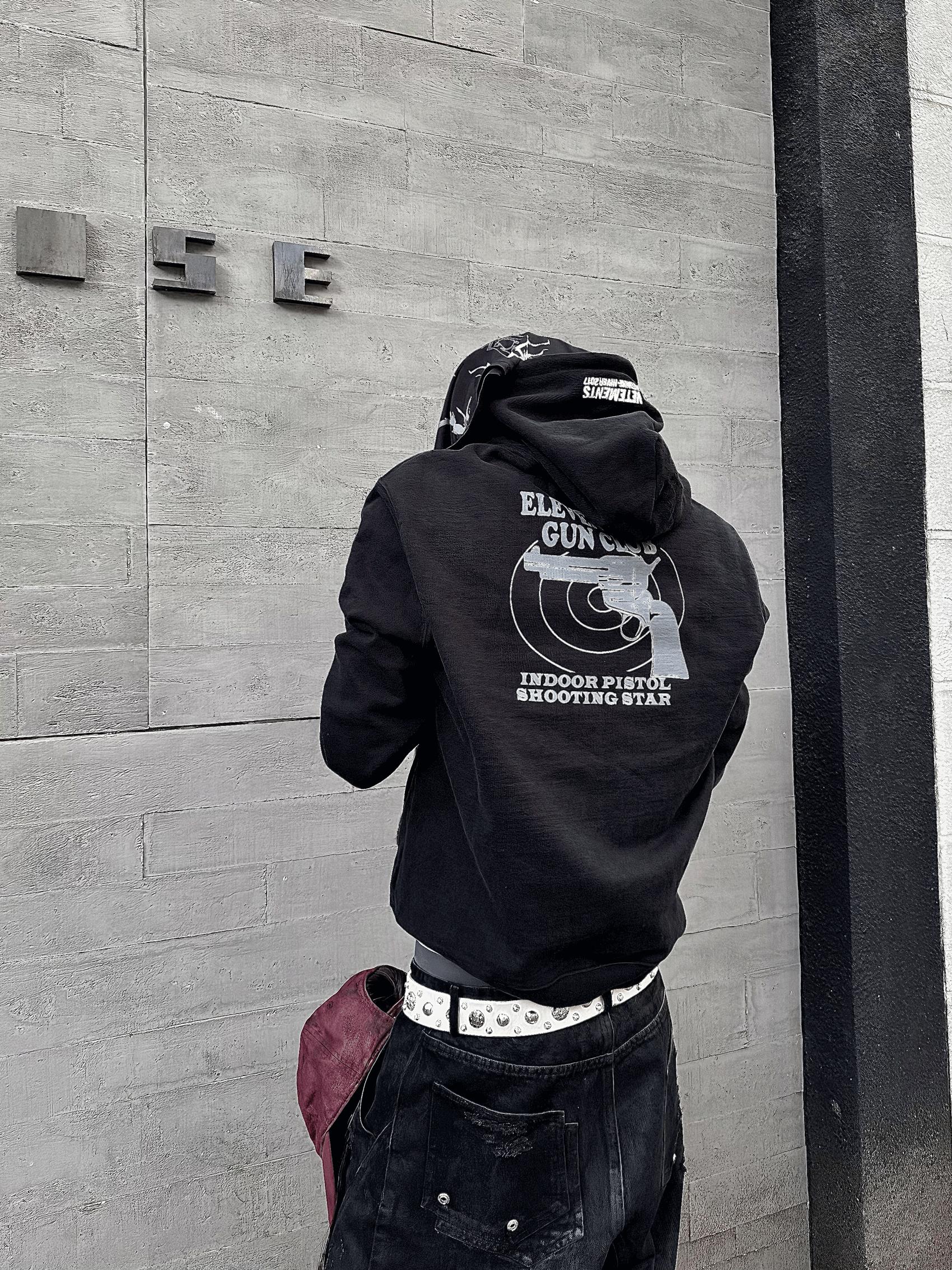 VETEMENTS 11-Inch Gun Club Zip Hoodie Jackets - Lil Uzi Vert Edition