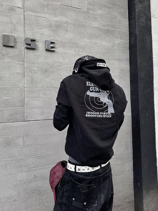 VETEMENTS 11-Inch Gun Club Zip Hoodie Jackets - Lil Uzi Vert Edition