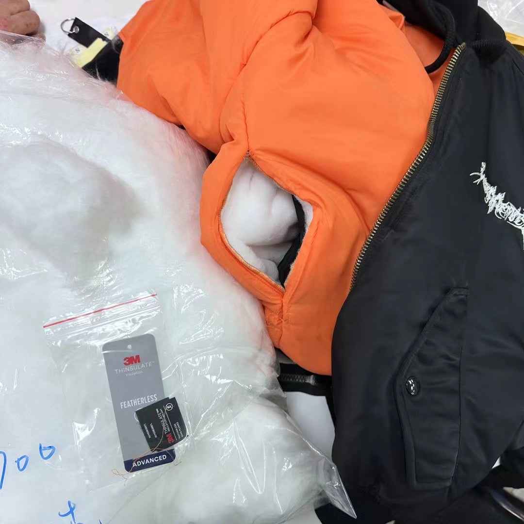Revised Vetements Pentagram Bomber - Cropped Hooded Jacket  
