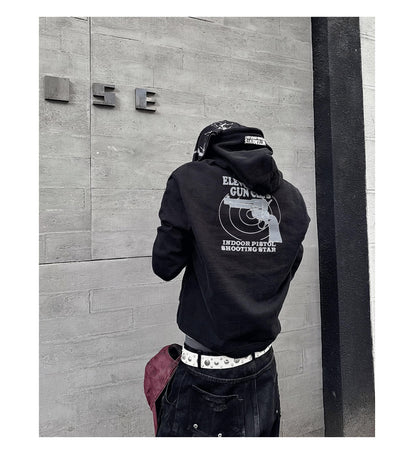 VETEMENTS 11-Inch Gun Club Zip Hoodie Jackets - Lil Uzi Vert Edition
