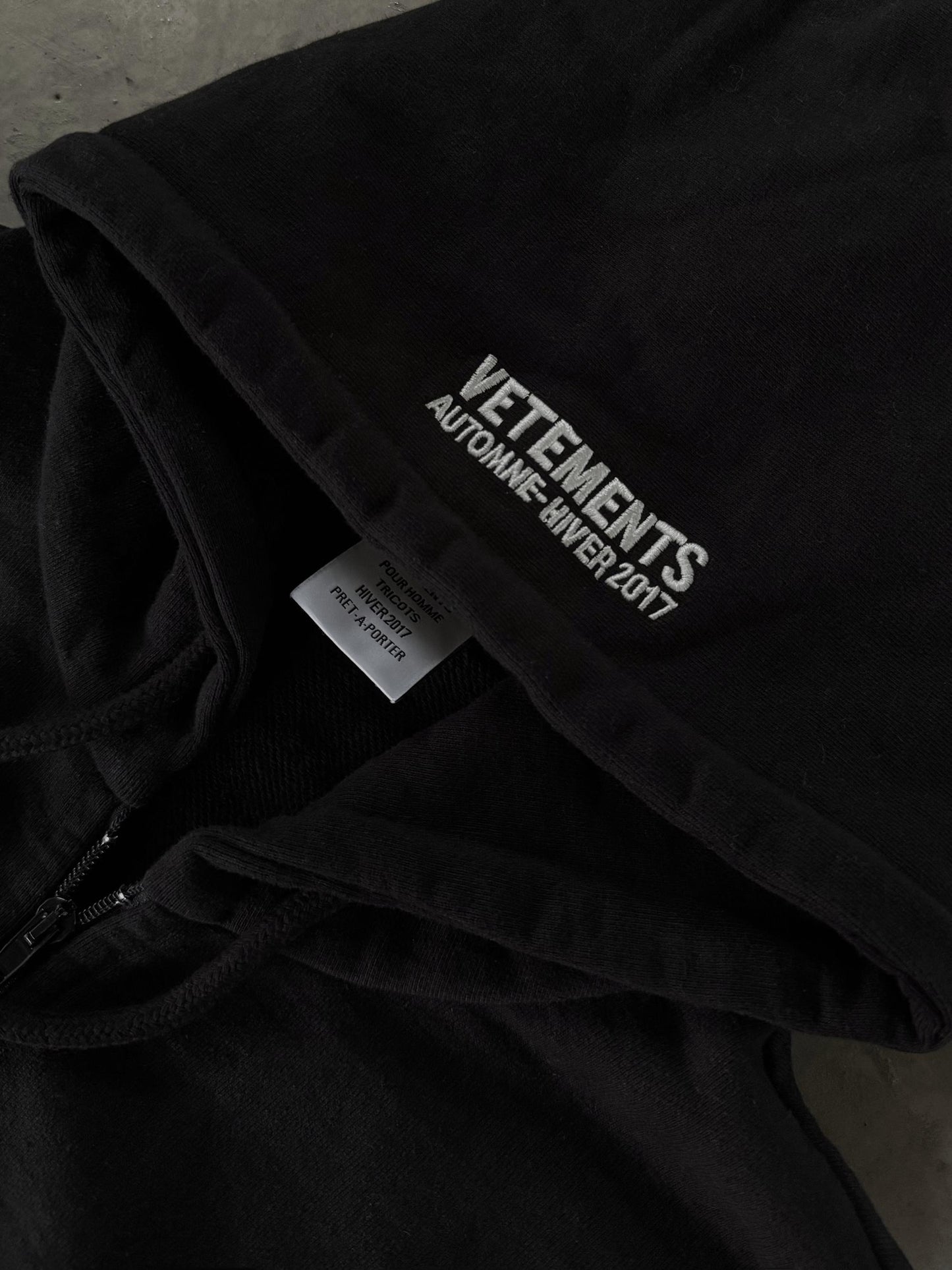 VETEMENTS 11-Inch Gun Club Zip Hoodie Jackets - Lil Uzi Vert Edition