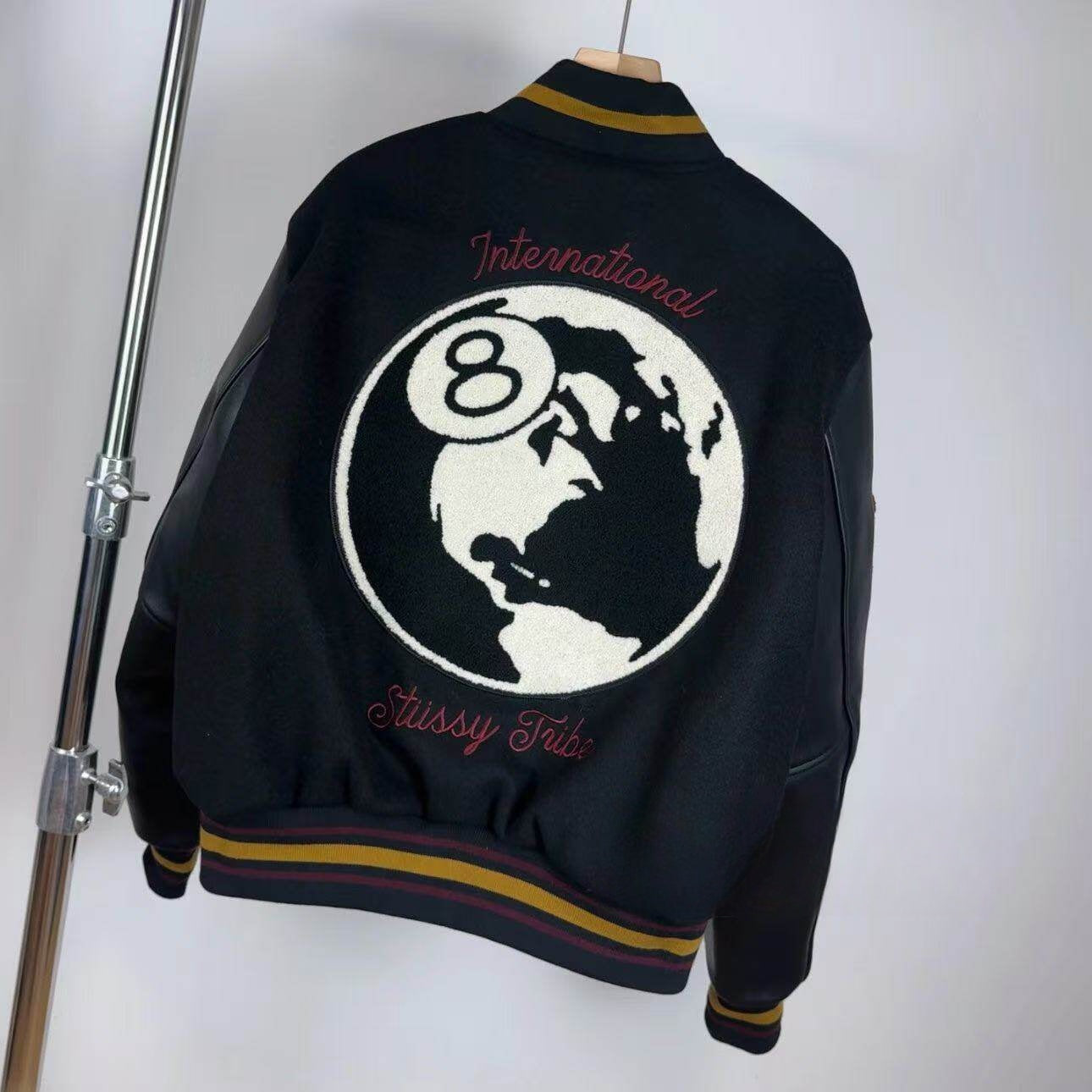 Revised 40th Anniversary 8-Ball Varsity Jacket - Premium Napa