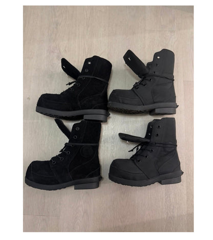 BAZO_1199 Bunny Boots - UDG Distressed Suede & Top-Grain Leather 