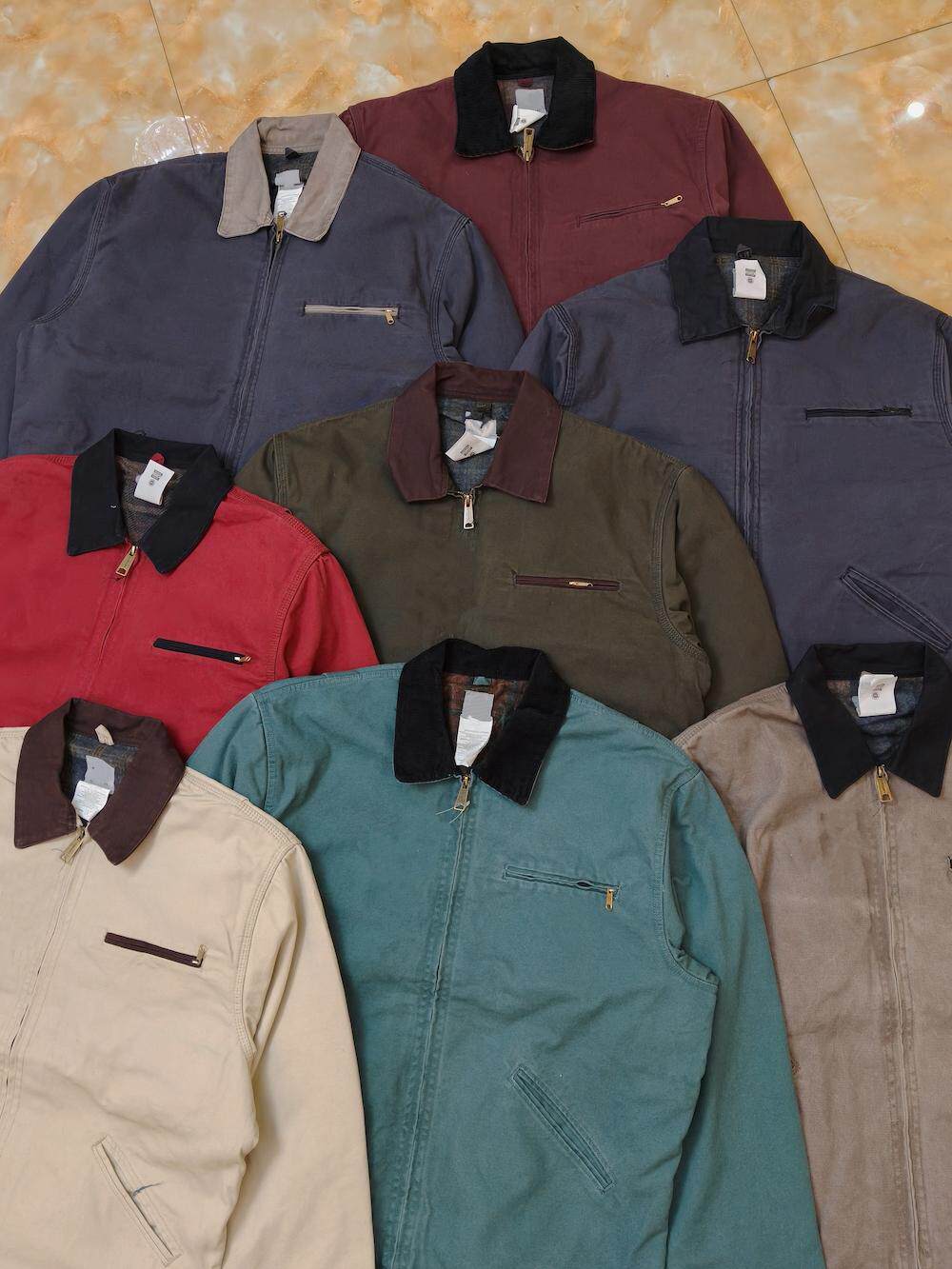 Revised Carhartt Detroit Work Jacket - Vintage Washed Heavyweight Canvas -  donclickin
