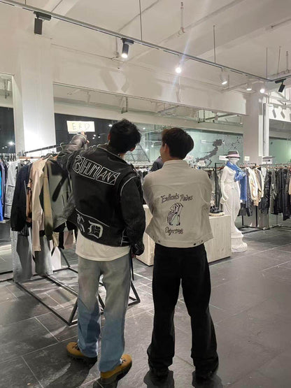 Archive ERD 16SS Style Jacket - Dancer Embroidery Corduroy Cropped Fit 