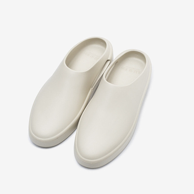 FOG Essential Slip-On Mule - Minimalist Earth Tone Slide 