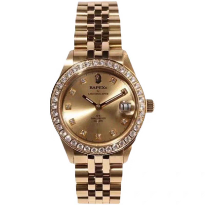 Type 7 BAPEX Watch - Iced Out Automatic Mechanical Watch 