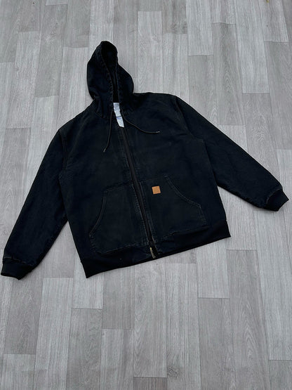 Revised Carhartt Vintage J130 / J25 Sandstone Active Jacket - Washed Canvas  