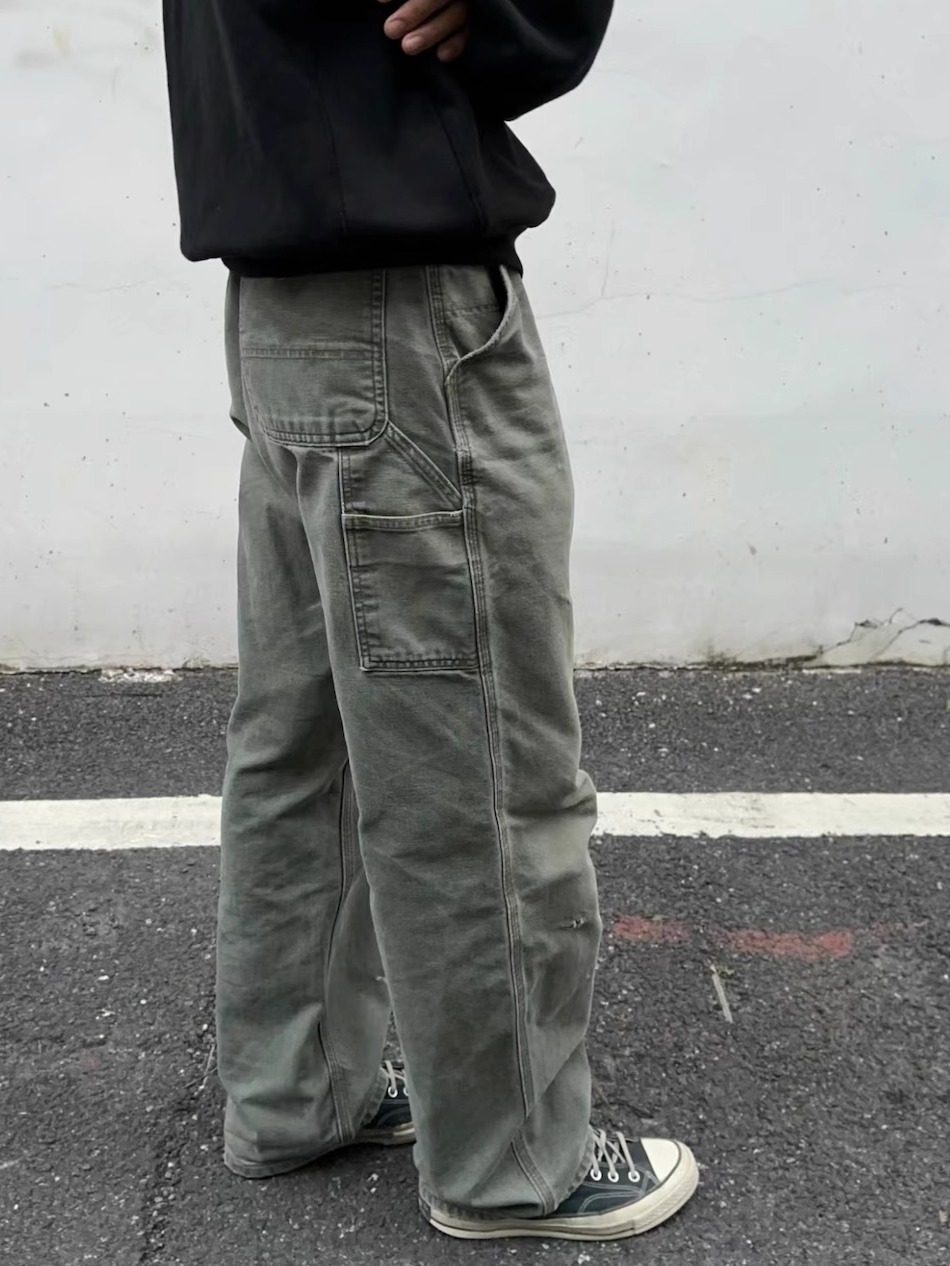Revised B11 Logger Pants - Vintage Washed Heavyweight Canvas 