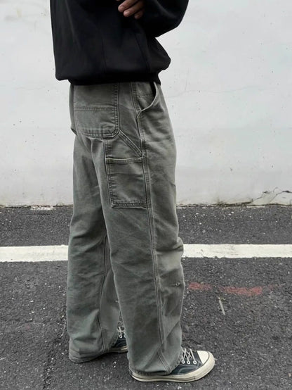Revised B11 Logger Pants - Vintage Washed Heavyweight Canvas 