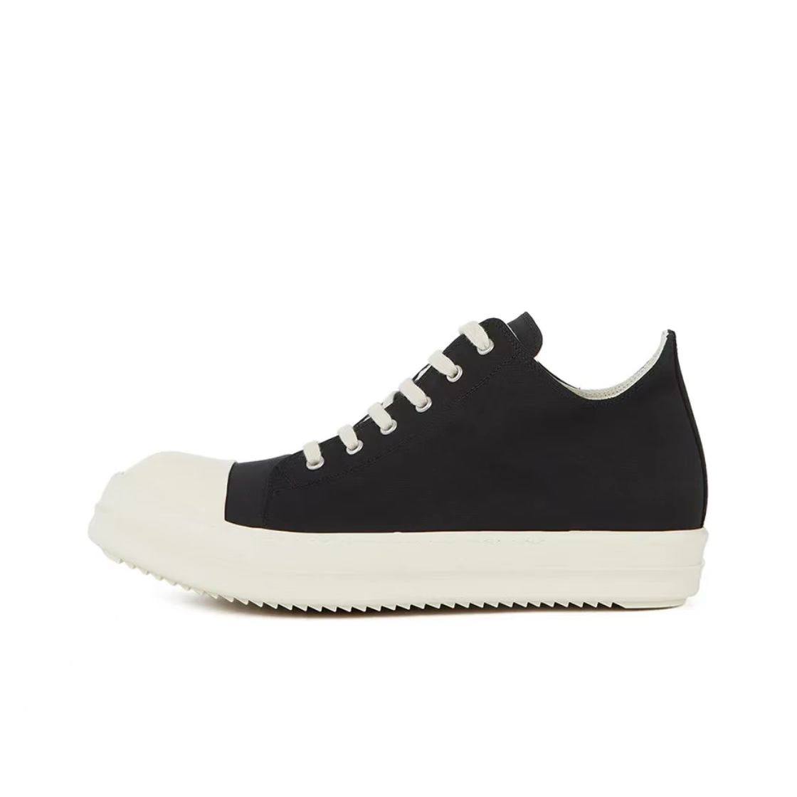 RO Mainline Leather Low Sneaker - RICK OWENS Vanilla Sole -  donclickin