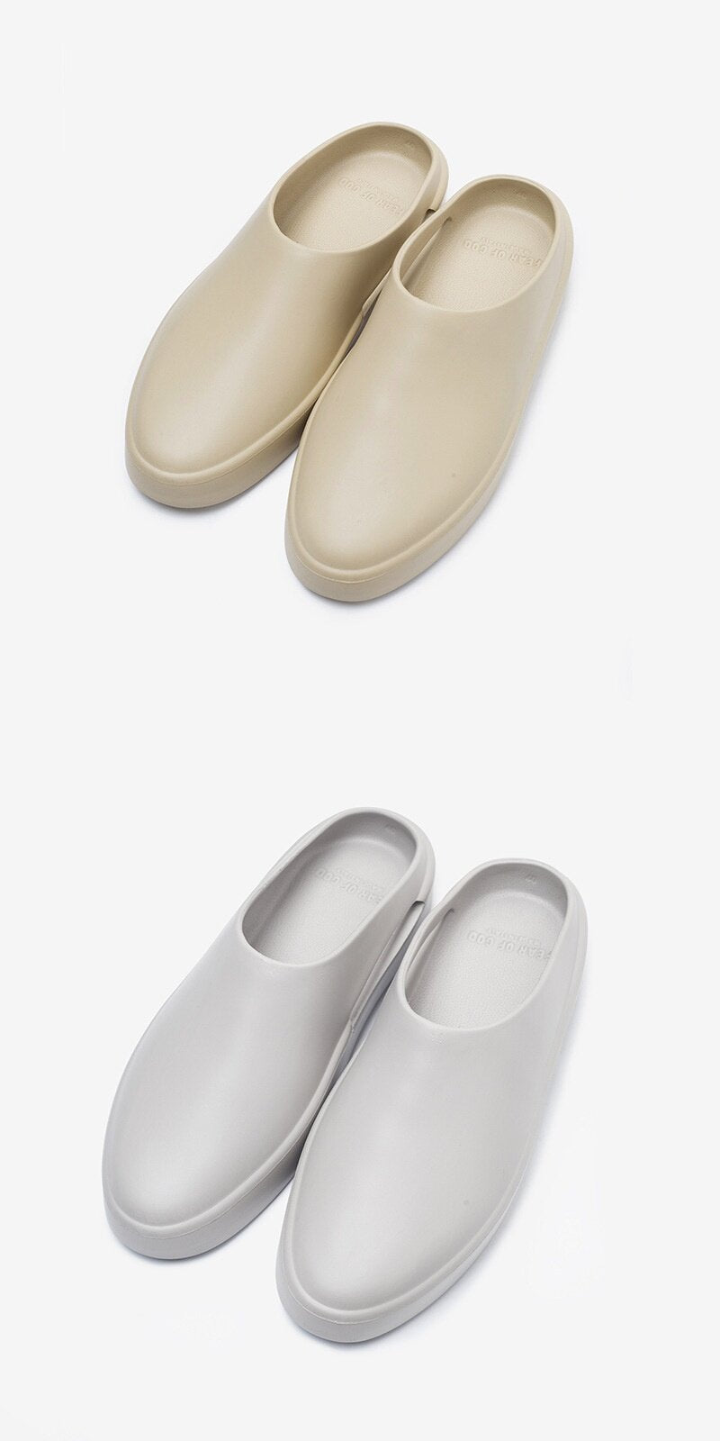 FOG Essential Slip-On Mule - Minimalist Earth Tone Slide 