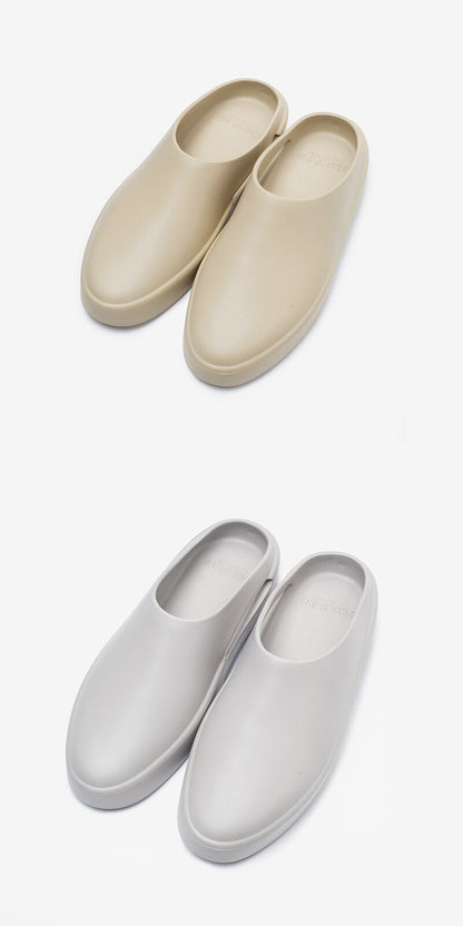 FOG Essential Slip-On Mule - Minimalist Earth Tone Slide 