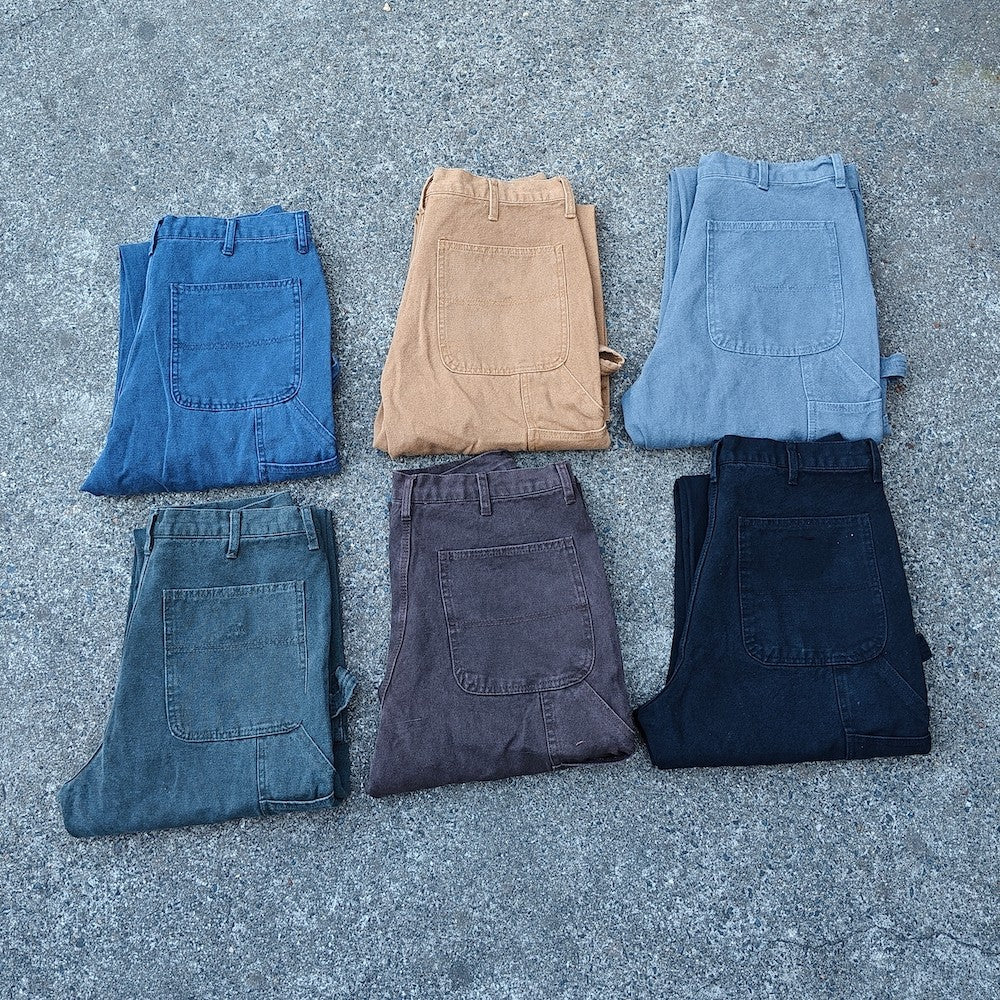 Revised B11 Logger Pants - Vintage Washed Heavyweight Canvas 