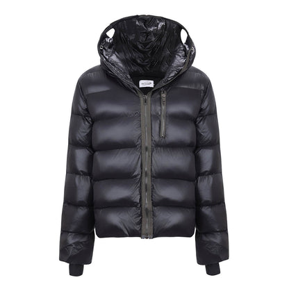 FROM THE STREET RO Masked Puffer Coat – Zip-Up Hooded Down Jacket Unisex 