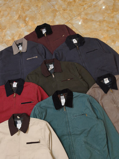 Revised Carhartt Detroit Work Jacket - Vintage Washed Heavyweight Canvas -  donclickin