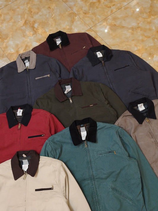 Revised Carhartt Detroit Work Jacket - Vintage Washed Heavyweight Canvas -  donclickin