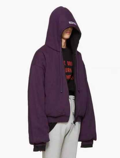 Revised Vetements 16FW TFD & Gun Club Reversible Bomber Jacket
