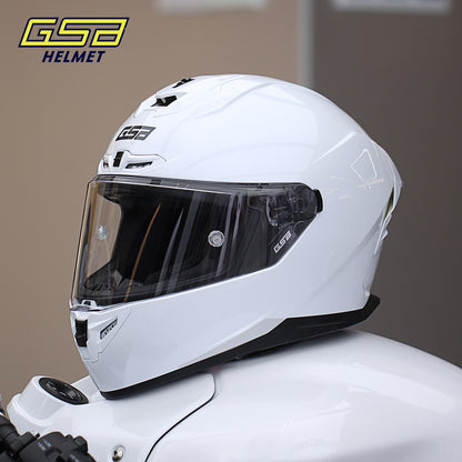 GSB G-361 Full Face Motorcycle Helmet - Urban Racing Aerodynamic Shell -  donclickin