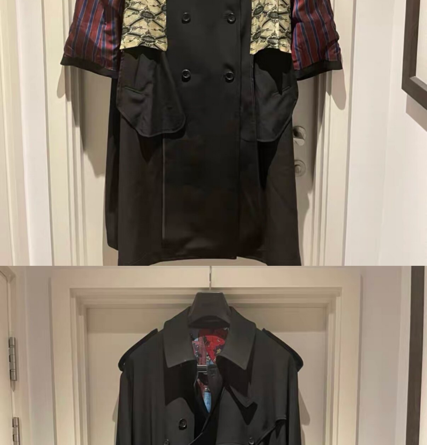 Revised Yohji 21AW Rokumeikan Archive - Reversible Wool Coat donclickin