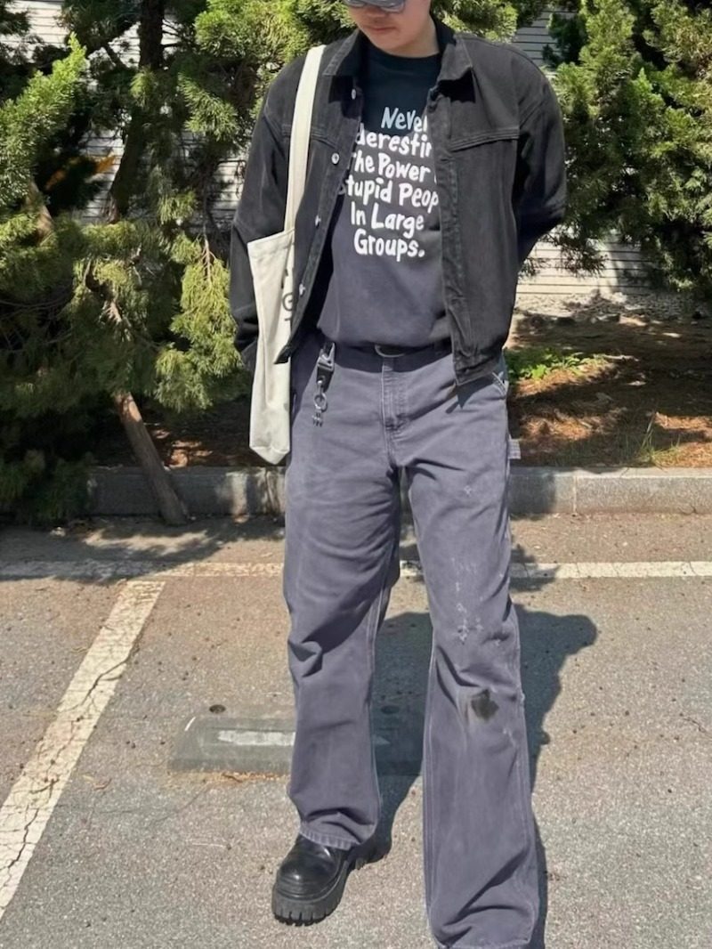 Revised B11 Logger Pants - Vintage Washed Heavyweight Canvas 