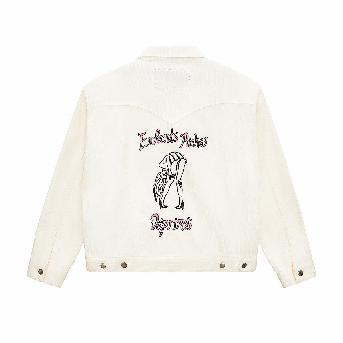 Archive ERD 16SS Style Jacket - Dancer Embroidery Corduroy Cropped Fit 