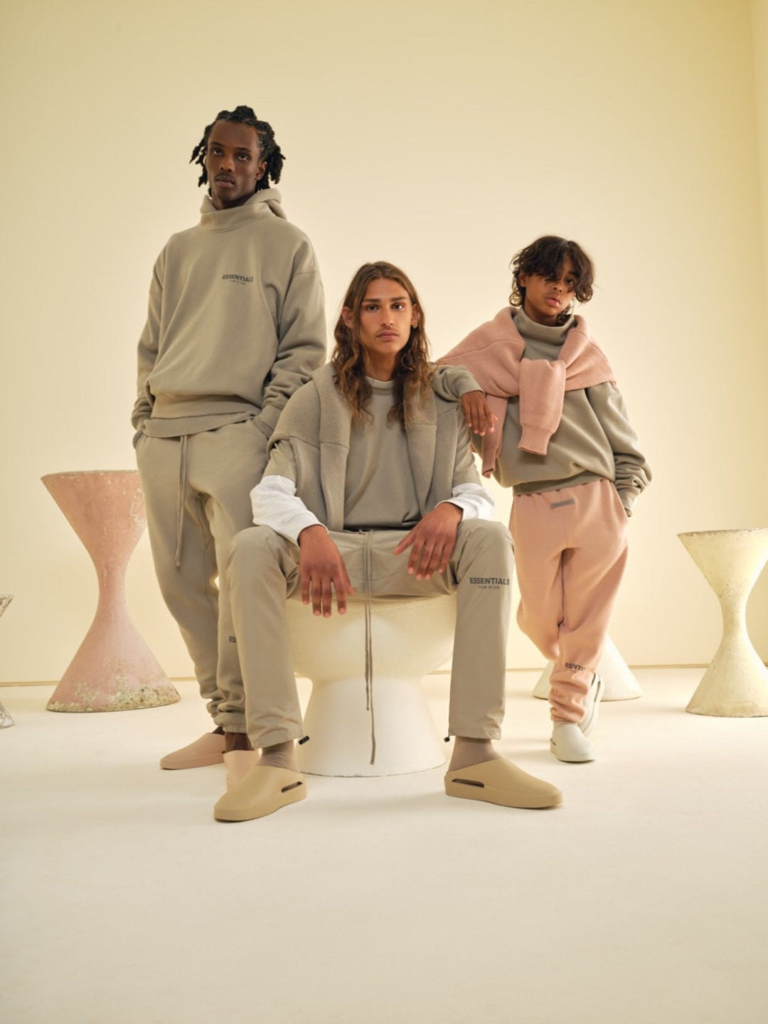 FOG Essential Slip-On Mule - Minimalist Earth Tone Slide 