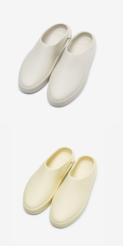 FOG Essential Slip-On Mule - Minimalist Earth Tone Slide 