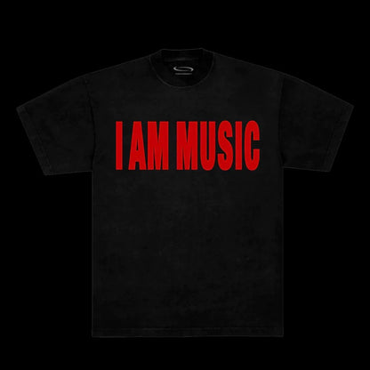 Opium Core "I AM MUSIC" Graphic Tee - YVL Oversized Playboi Carti T-Shirt