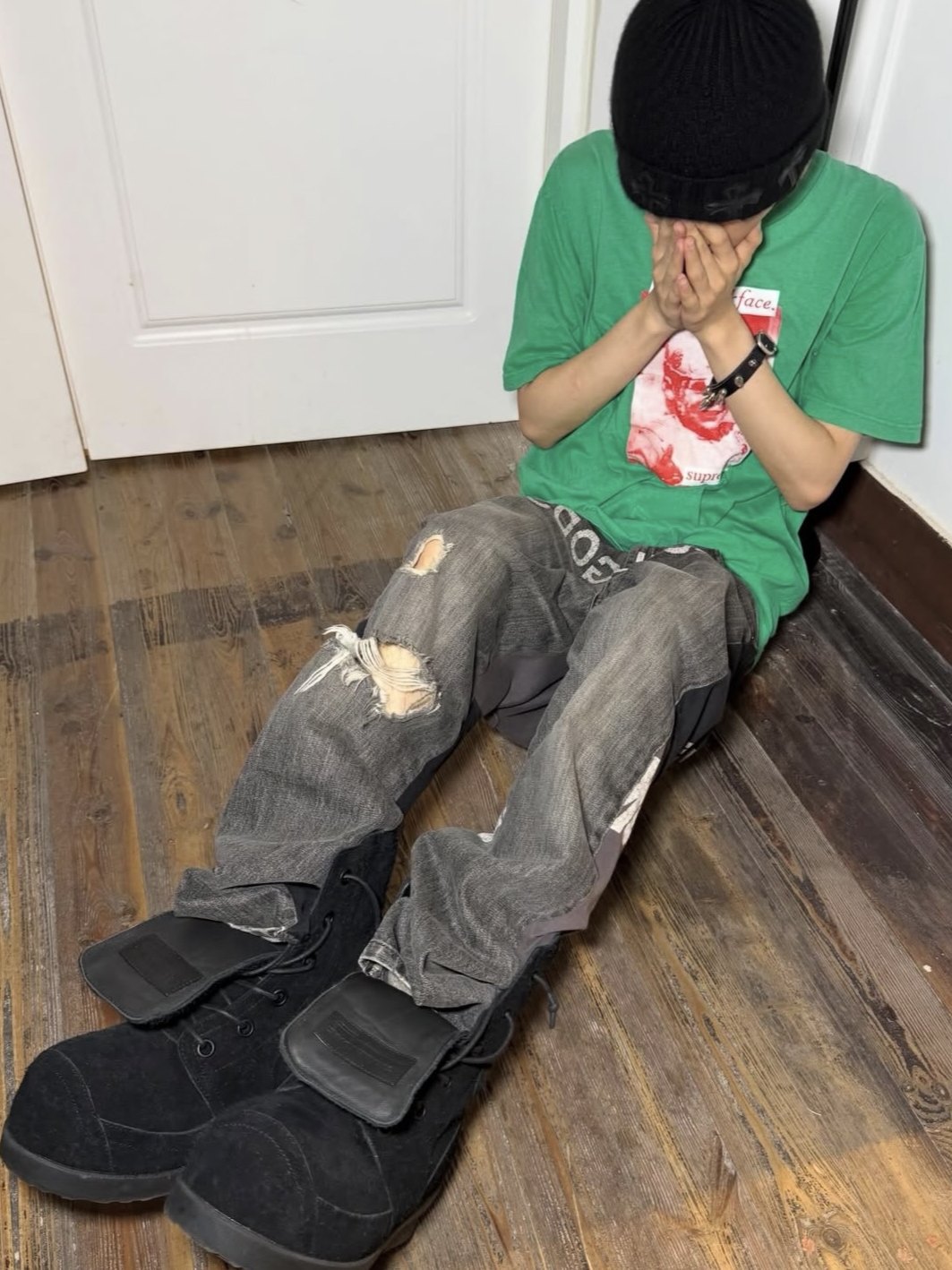 BAZO_1199 Bunny Boots - UDG Distressed Suede & Top-Grain Leather 