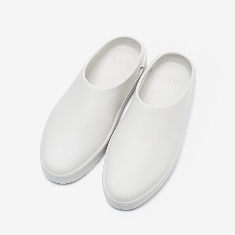 FOG Essential Slip-On Mule - Minimalist Earth Tone Slide 
