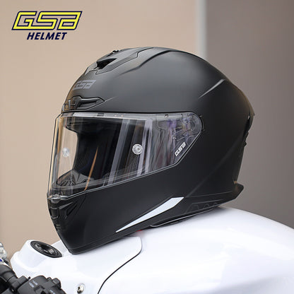 GSB G-361 Full Face Motorcycle Helmet - Urban Racing Aerodynamic Shell -  donclickin