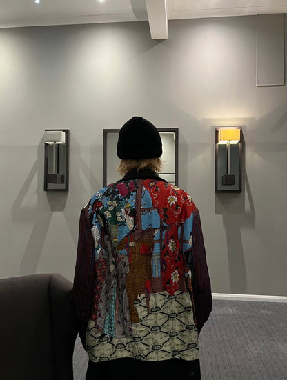 Revised Yohji 21AW Rokumeikan Archive - Reversible Wool Coat donclickin
